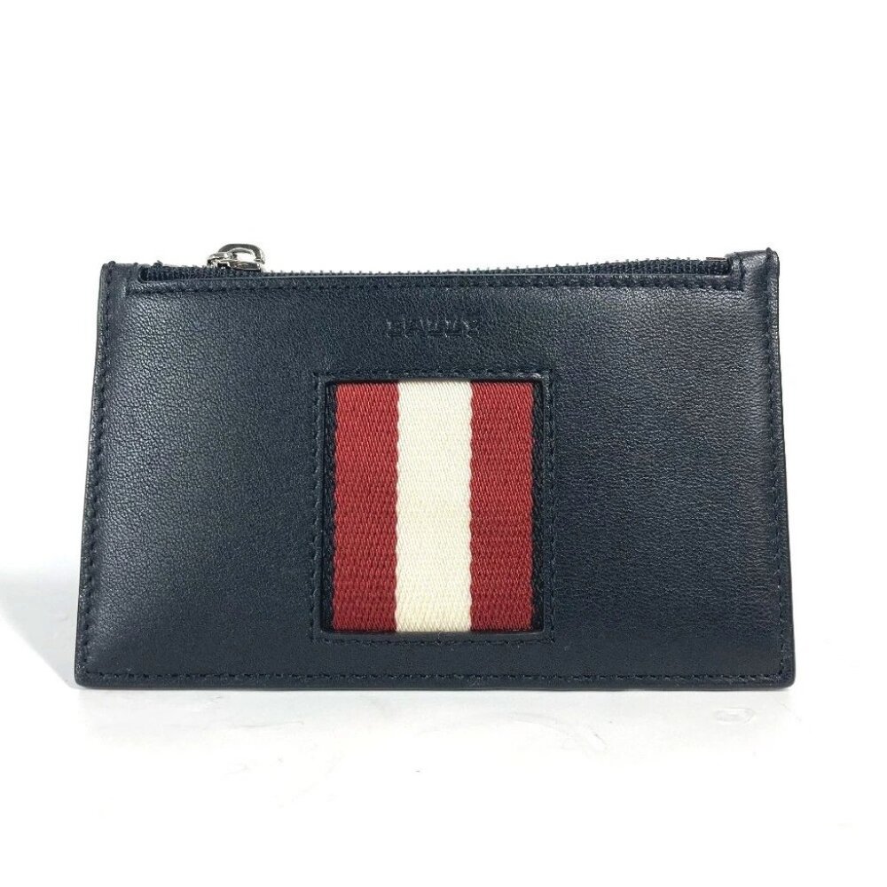 BALLY BABE.HP Card Case logo fragment case Wallet coin purse Unused